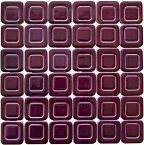 Rubin - Stilvolle Quadrate Mosaik